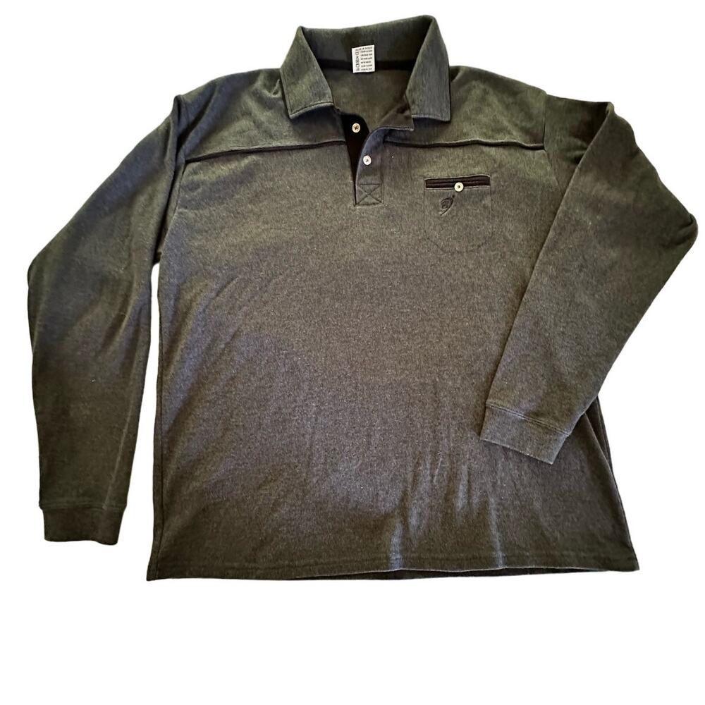 Boarding Skey Long Sleeve Men's Polo Shirt sz XL EU size 44‎ - EUC